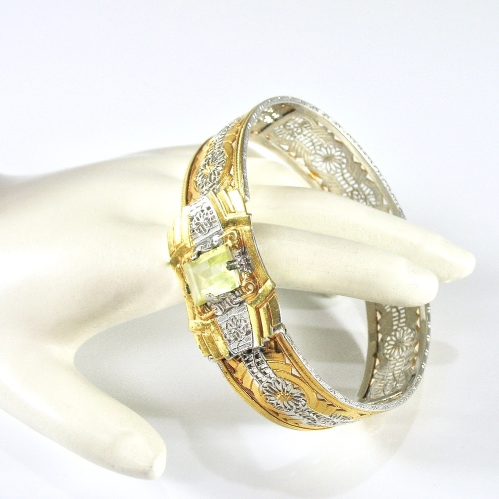1930’s J.J. White Art Deco Bracelet, Excellent, Free Shipping